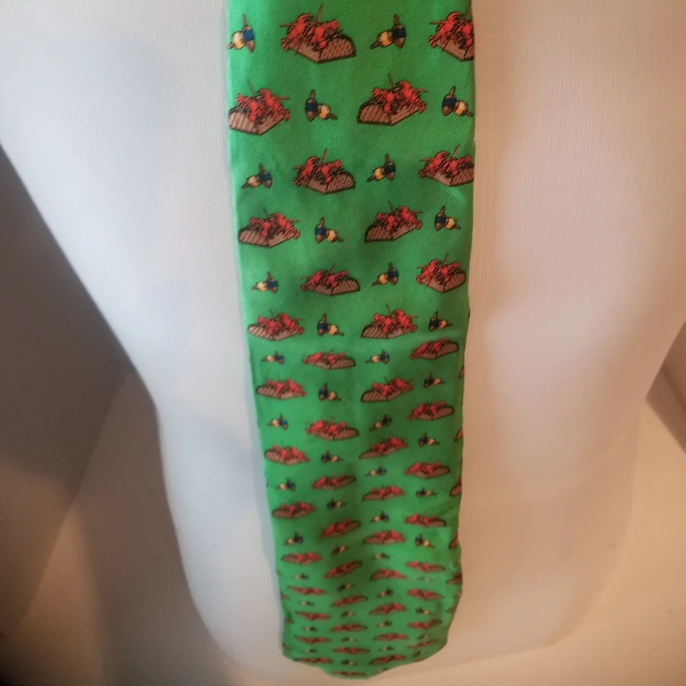 Nautica Lobster Trap Mens Tie Fishing